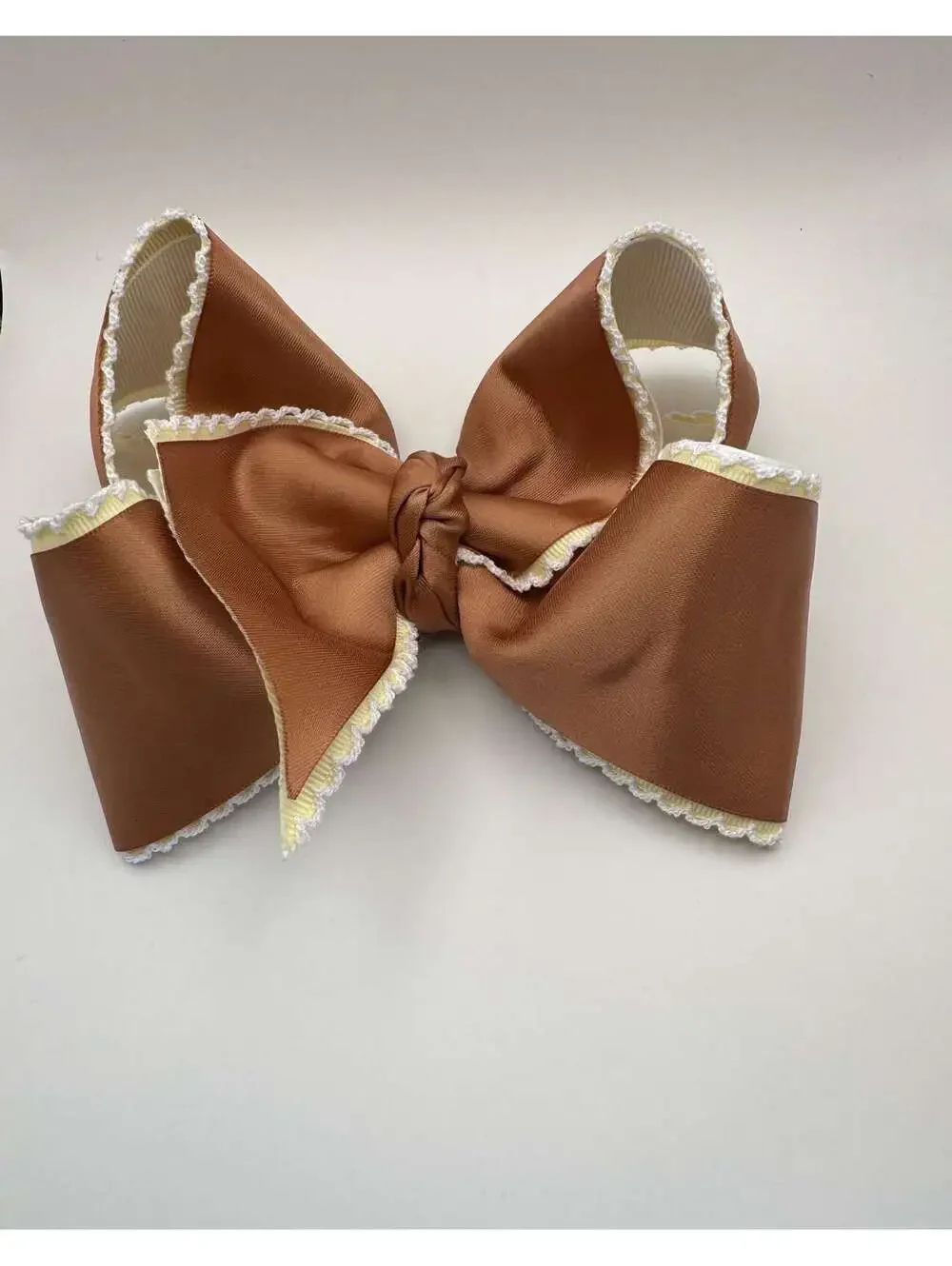 Brown Boutique Hairbow 6in